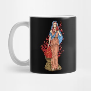Goddess of Greek mythology - Hestia Vesta Mug